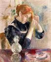 Berthe Morisot - At the Dressing Table 1894