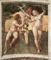 Raphael - Adam and Eve, from the 'Stanza della Segnatura' 1508-1511