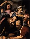 Rembrandt van Rijn - Christ Driving The Money Changers From The Temple 1626