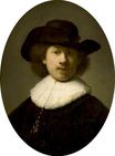 Rembrandt van Rijn - Portrait of the Artist as a Burgher. Self Portrait 1632