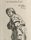 Rembrandt van Rijn - A Beggar and a Companion Piece, Turned to the Left 1634