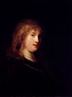 Rembrandt van Rijn - Saskia Wearing A Veil 1634