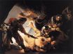 Rembrandt van Rijn - The Blinding of Samson 1636
