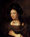 Rembrandt van Rijn - Saskia, the Artist's Wife 1643