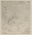 Rembrandt van Rijn - A Repose In Outline 1645