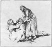 Rembrandt van Rijn - Healing of Peter`s Mother in law 1660