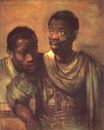 Rembrandt van Rijn - Two Negroes 1661