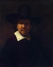 Rembrandt van Rijn - The Poet Jeremia de Decker 1666