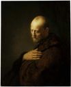 Rembrandt van Rijn - Old Man in Prayer