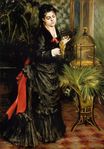 Pierre-Auguste Renoir - Woman with a parrot Henriette Darras 1871