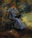 Renoir Pierre-Auguste - Woman with a black dog 1874
