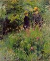 Pierre-Auguste Renoir - Conversation in a rose garden 1876