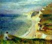 Renoir Pierre-Auguste - Cliffs on the coast near Pourville 1879
