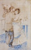 Auguste Renoir - Country dance study 1883