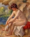 Auguste Renoir - Leaving the bath 1890