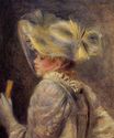 Pierre-Auguste Renoir - Woman in a white hat 1890