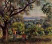 Pierre-Auguste Renoir - Cagnes landscape 1895