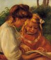Pierre-Auguste Renoir - The Alphabet. Jean and Gabrielle 1897