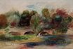 Auguste Renoir - Landscape with bridge 1900