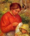 Renoir Pierre-Auguste - Woman and child 1900