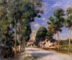 Pierre-Auguste Renoir - Entering the village of Essoyes 1901
