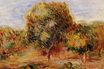 Auguste Renoir - Cagnes landscape 1908