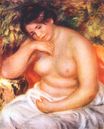 Pierre-Auguste Renoir - Seated bather 1912