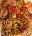 Pierre-Auguste Renoir - Study of flowers 1914