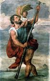 Tiziano Vecellio - Saint Christopher 1524
