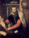 Tiziano Vecellio - Portrait of Jacopo Strada 1567-1568