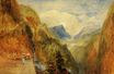 William Turner - Mont Blanc from Fort Roch, Val D'Aosta 1830