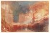 William Turner - The Burning of the Houses of Parliament 1834-1835