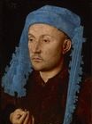 Jan van Eyck - Man in a Blue Turban 1430-1433