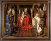 Jan van Eyck - Madonna and Child with Canon Joris van der Paele 1436