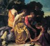 Johannes Vermeer - Diana and her Companions 1653-1654