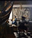 Johannes Vermeer - The Art of Painting 1666-1668