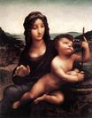Leonardo da Vinci - Madonna with the Yarnwinder 1501-1507