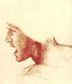 Leonardo da Vinci - Study of a Figure for the Battle of Anghiari 1504