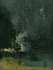 Nocturne in Black and Gold, the Falling Rocket 1875