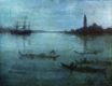 Nocturne in Blue and Silver, The Lagoon, Venice 1880