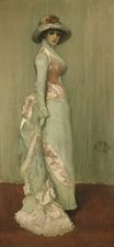 Harmony in Pink and Grey. Lady Meux 1881